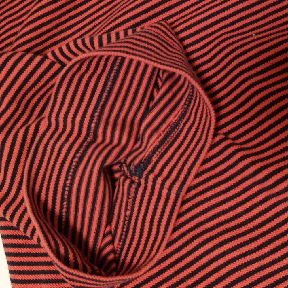 Vintage Men's Cutter & Buck 100% Cotton Pinstripe Pocket Tee PTP22" Mod M/VTG XL - Picture 12 of 14